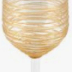Mariposa Applique Champagne Flute, Gold